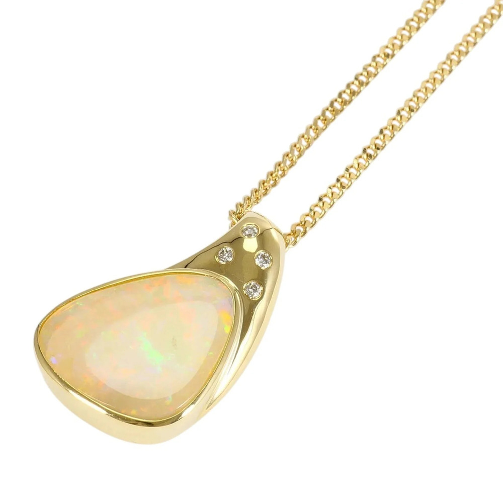 VINTAGE 18k Gold Diamond Necklace